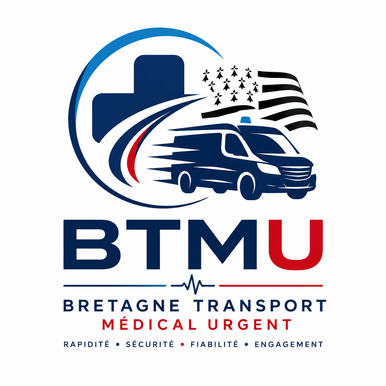 Logo Bretagne Transport Médical Urgent